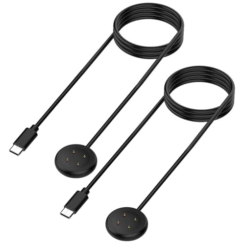 Cables de carga con conector Tipo C doble para un acople magnético estable en Fitbit Sense 2