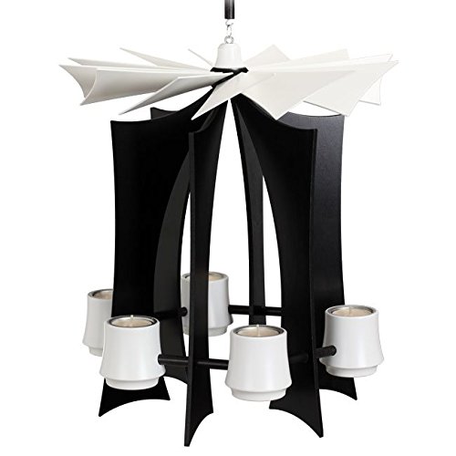 Rudolphs Schatzkiste Hängepyramide Anthrazit Weiß Verso BxH 34x39cm...