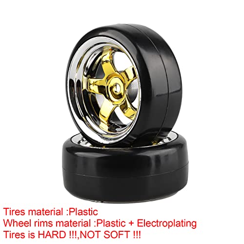 Shaluoman Gold 5-Spoke Plated Wheels