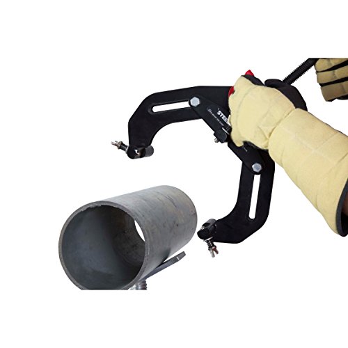 Steelman Pro Quickalign 6-Inch Pipe Clamp For Welding, Accommodates 2-6-Inch Pipes #TOP1