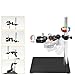 Microscope Accessories Kit Digital Microscope Bracket Holder for HDMI Video Camera Testing Industrial USB Camera Bracket Stand Base Microscope Slides