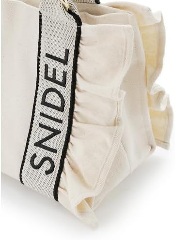 Amazon | フリルロゴバンブーバッグ | SNIDEL(スナイデル) | ハンドバッグ