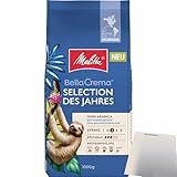usy Bundle für Melitta Ganze Kaffeebohnen Bella Crema Selection des Jahres 100% Arabica Röstgrad 3...