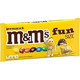 M&M's Peanut Chocolate Candy Fun Size Bag - 10.57 oz