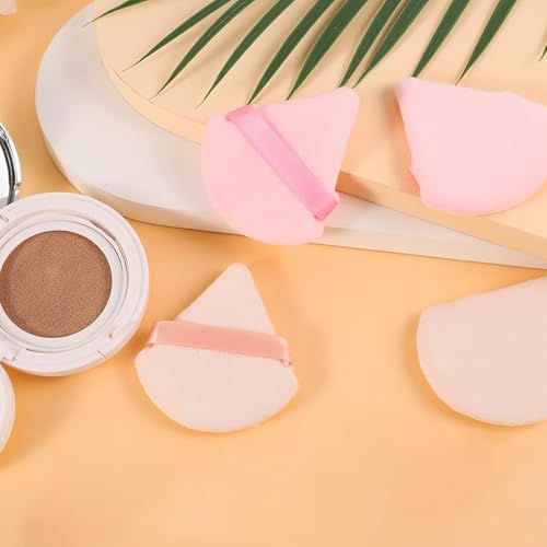 KOLZEMV Esponja Maquillaje, 8 Piezas esponja maquillaje, Esponjas Desmaquillantes Beauty Blender Para Bases de Maquillaje, Polvos Líquidos, Etc, Esponjas Maquillaje Cara Está Disponible En 2 Formas - imagen 6