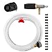 FIXFANS Adjustable Pressure Washer Long Range Nozzle, Downstream Injector Kit for High Power Washer, External Chemical Injection with 1/4 Inch Quick Connector, 2-2.5 GPM