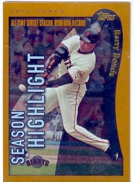Amazon.com: Barry Bonds baseball card (San Francisco Giants) 2002