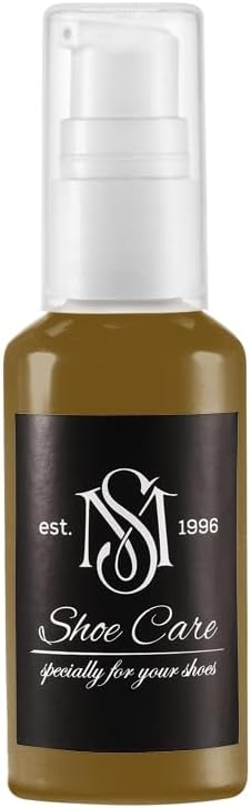 Nutritive Leather Spray - NCS S 6030-Y10R Umber Deep - Deep Conditioning & Shoe Color Restoration for Smooth Leather by MAVI STEP - 1.70 fl oz / 50 ml
