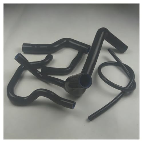 Tuyau d'admission d'air avec kit radiateur silicone noir pour Benz 190E W201 M102