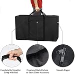 Cornhole Carrying Case, Professional Cornhole Boards Carrying Bag Regulation Size Cornhole Board Covers Black
