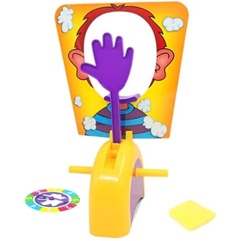 Pie Face Game, Pie In The Face Family Party Fun Cake Cream Game,Parent-Child Interactive Game, Funny Pranks Stress Relief Game Toys for Kids Adults Cover