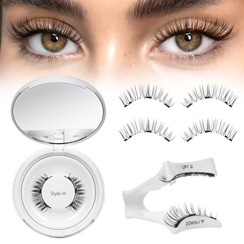 Higu clace Magnetische Wimpern, Magnet Wimpern Ohne...