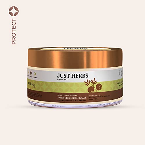 Image of Just Herbs Anti Hairfall Combo with 8 in 1 Shampoo & Hair Mask for hairfall control