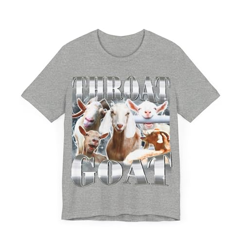 Chèvre de gorge t-shirt humour pour rompre la monotonie des vêtements unis