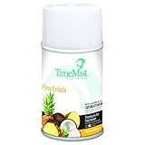 TimeMist Metered Fragrance Dispenser Refill, Piña Colada 5.3 Ounce Aerosol Can (332513TMCAPT)