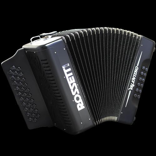 Amazon.com: Rossetti Pro Series Black VALENTINO 31 Button 12 Bass