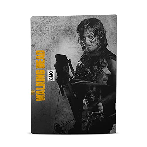 Plaque Frontale Vinyle The Walking Dead Daryl Graphiques Double Exposure pour PS5 Disc