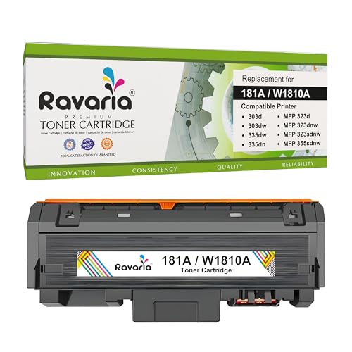 Image of 181A / W1810A Compatible Toner Cartridge for HP Laser Printer 303d, 303dw, 335dw, 335dn MFP 323d, MFP 323dnw, MFP 323sdnw, MFP 355sdnw (181A / W1810A Toner Pack of 1)