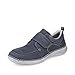 Produktbild Rieker Herren Kletthalbschuhe 03058, Männer Halbschuhe,Sneaker,Freizeitschuhe,Sportschuhe,Klettverschluss,Klettschuhe,blau (14),44 EU / 9.5 UK