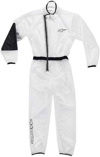 Alpinestars Karting Rain Youth Suit - size 120 Youth - Clear 3266519-00-120