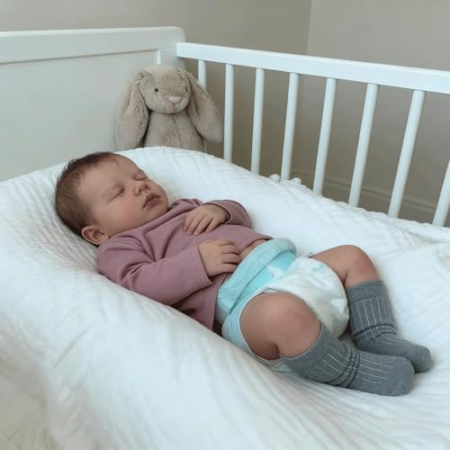 Muñeco bebé Reborn niño Liam 50 cm cuerpo completo miniatura 3