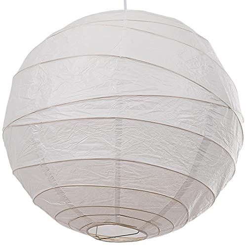 White Irregular Bamboo Paper Lanterns (24inch 60cm)