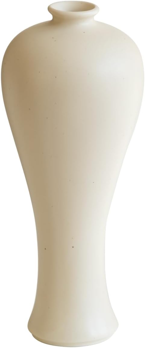 Mini Bud Vases, Ceramic Small Vase for Decor, Matte Crรจme