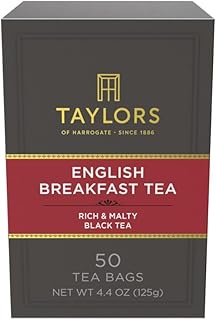 English Breakfast Pillow Bags, 50 Count