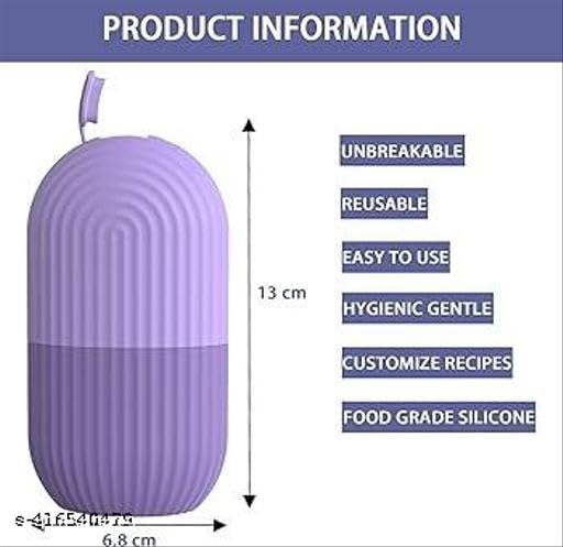 Image of Facial Ice Roller for Face Massage Brighten Skin Natural Glow Reusable Tool (100 g)|DEV-ENT-P081