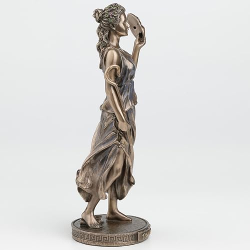 Estatua Thalia musa griega de comedia 9.37 in miniatura 6
