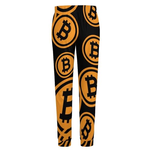 Bitcoin Mens Sleep Pajamas Pants Cotton Pjs Elastic Waist Lounge Sleepwear Lightweight Joggers - Image 7