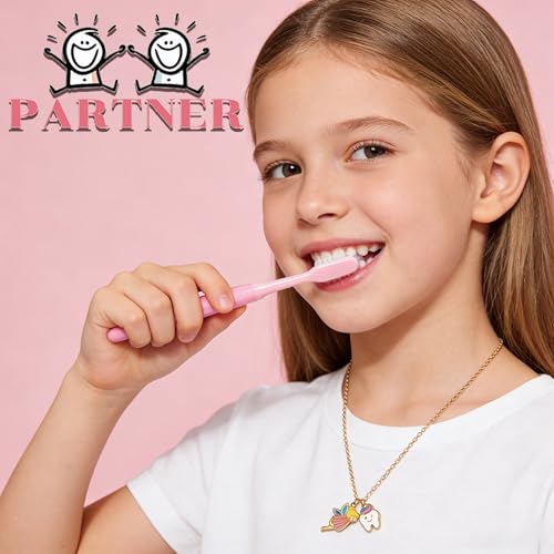 Image of PARTNER Meaningful Tooth Fairy Gifts for Women First Lost Tooth Keepsake for Celebration & Reward with Message Card Milestone Jewelry Gift from Toothfairy