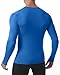 Twekfish 3 Pack Men's Compression Shirt, Long Sleeve Athletic Workout Shirts, Quick Dry Running Football Gym Base Layer Tops