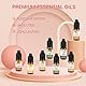 DYESMEE Ätherische Öle Set, 8 x 10ml Aromatherapie Duftöl für Diffusor, Reines Natürliches Duftöl Geschenkset, Aromaöl für Luftbefeuchter, Massage, Wäsche, Seifenherstellung, Kerzenherstellung, Serie2