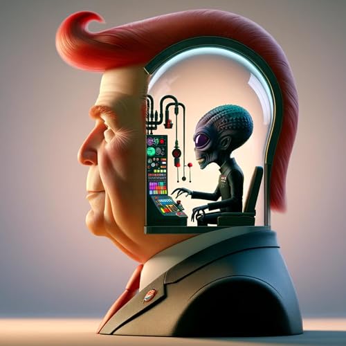 The Alien in Trump’s Head Podcast Por The Alien arte de portada