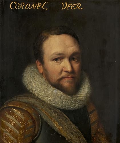 Tableau Sir Horace Vere Van Mierevelt Idée Déco Murale pour Grand Salon et Bureau