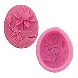 Fangfang TRUSTTWO 3D-Silikon-Seifenform DIY. Handgemachte Handwerk Seifenform kompatibel mit Seife Making Werkzeugkuchen Schokolade Dekoration Form Kuchen Backwerkzeug (Color : 9.2x7.5x3.2cm)