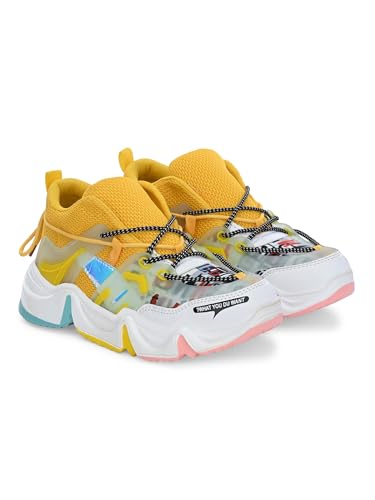 Image of KNOOS Girl's Walking Gym Training Workout Shoes Sneakers for Women