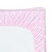unp Changing Pad Covers, 2 Pack Pink Quatrefoil & Floral Fitted Cotton Table Sheets