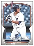 Hao Yu Lee RC 2023 Bowman Draft #BD-24 Pre ROOKIE NM+-MT Major Baseball Tigers