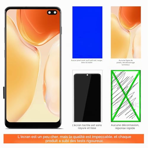 Samsung S10 Plus LCD bloc écran tactile de remplacement G975F - 6