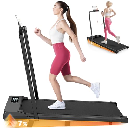 Tapis Roulant per Ginocchia Fragili: Pendenza 7%, 2.5HP, Ammortizzato, Display LED​​