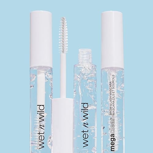 Wet n Wild Mega Clear Mascara, Clear Mascara for Eyelashes and Eyebrows, Hydrating Formula with Vitamin E and Soy Protein, Natural and Nourishing Effect, Clear Shade - Image 7