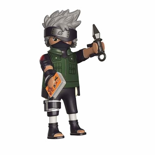 Playmobil 71099 Kakashi - Naruto - Héros Issu de la série d'anime - pour reconstituer des scènes légendaires ou Inventer de Nouvelles Histoires - Dès 5 Ans