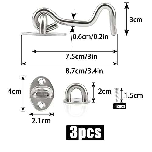 DKBT Gate Hook and Eye Latch - Image 2