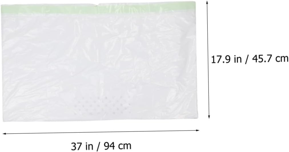 Artibetter Cat Litter Box Liners Leakproof Drawstring Pouch 7pcs Indoor Cat Litter Bag with 6 Leak-through and 1 Leakproof Bag for Pet Waste Disposal