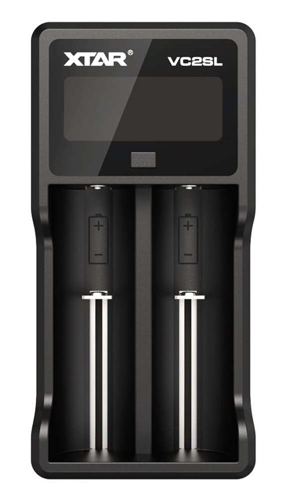 Amazon | XTAR (エクスター) VC2SL 2スロット リチウム充電器