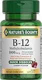Nature's Bounty Vitamin B12, 60 Count