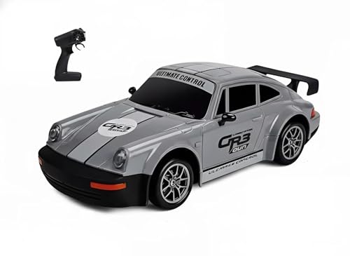 Image of Jack Royal Tokyo 911 Drift Remote Control 1:24 Scale Drift Car | 20Kmph, 2.4Ghz | Rc Drifting Car 4 Wheel Drive Boost Mode Long Range Remote Hard Plastic Top with LED Head Light