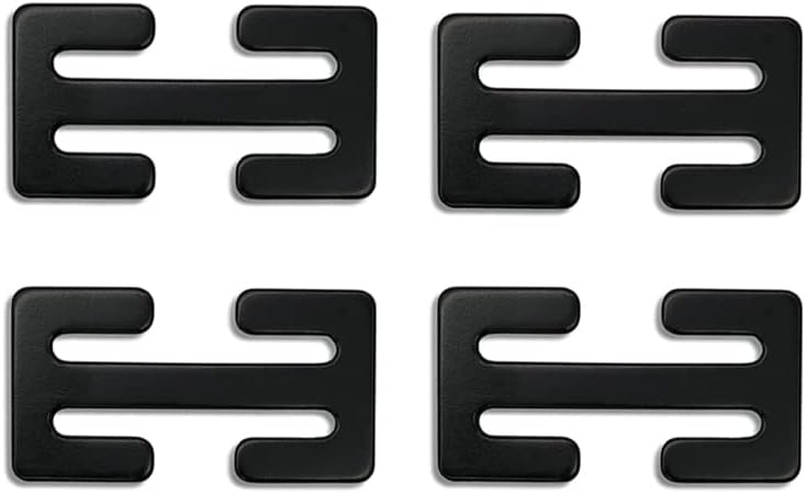 Metal Lock (Black, 4 Pack)